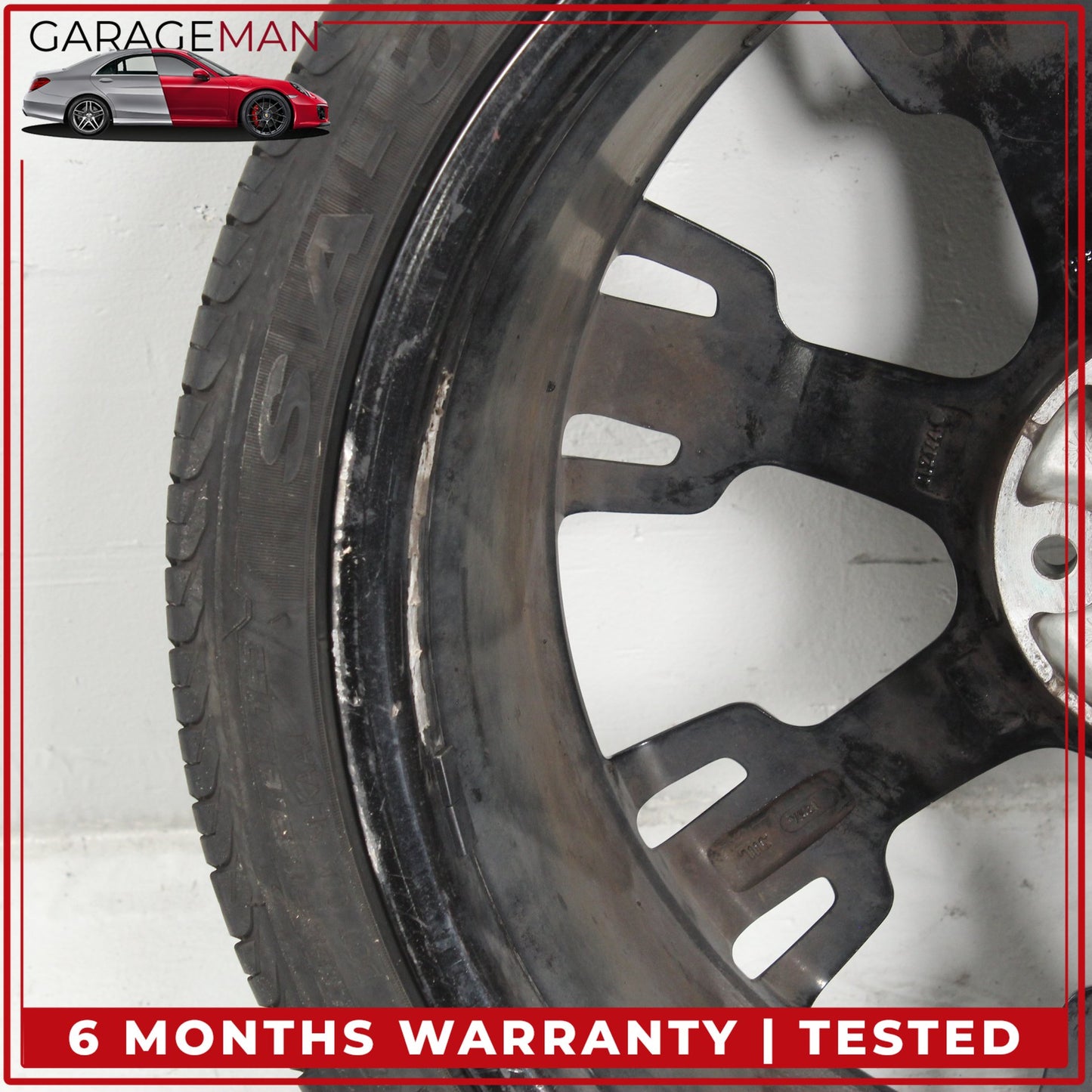 2008-2019 Maserati GranTurismo Front Wheel Rim w/ Tire 8.5JX20H2 ET52 238208 OEM