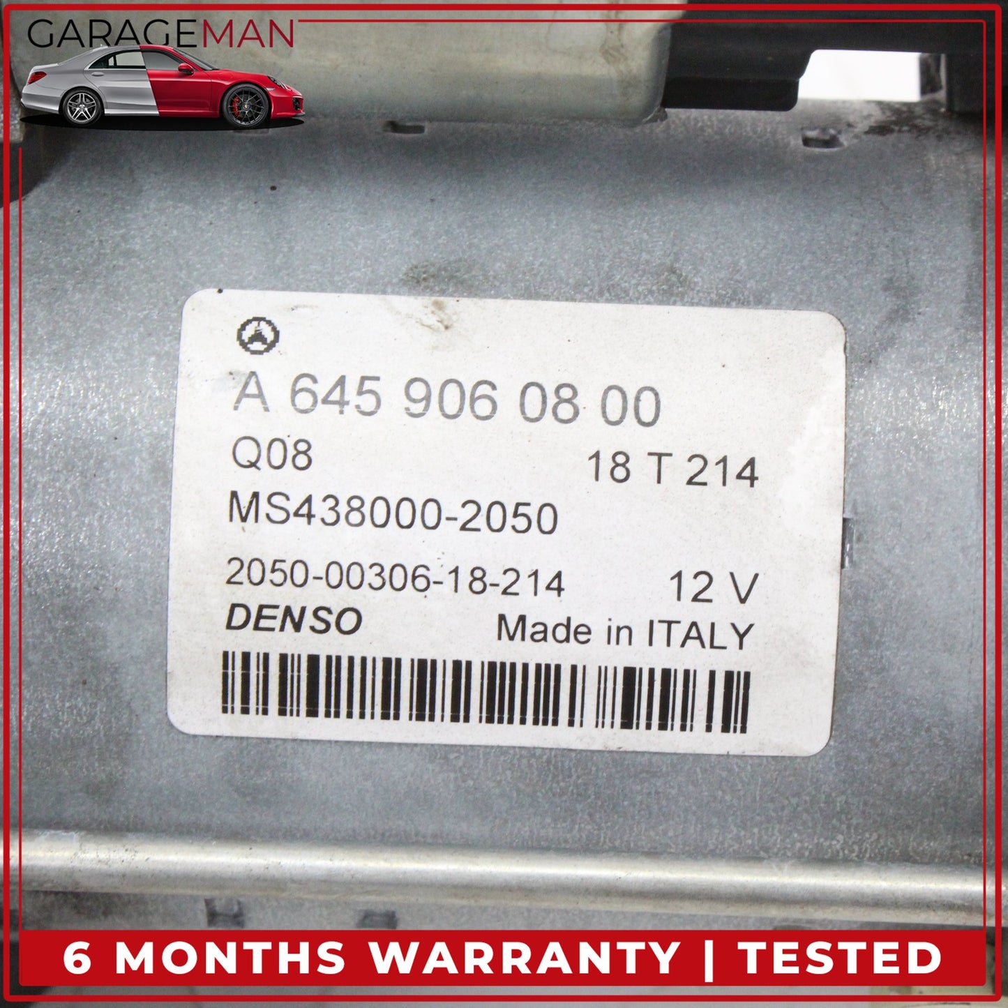 2014-2019 Mercedes-Benz CLA250 W117 Sedan Engine Motor Starter 6459060800 OEM