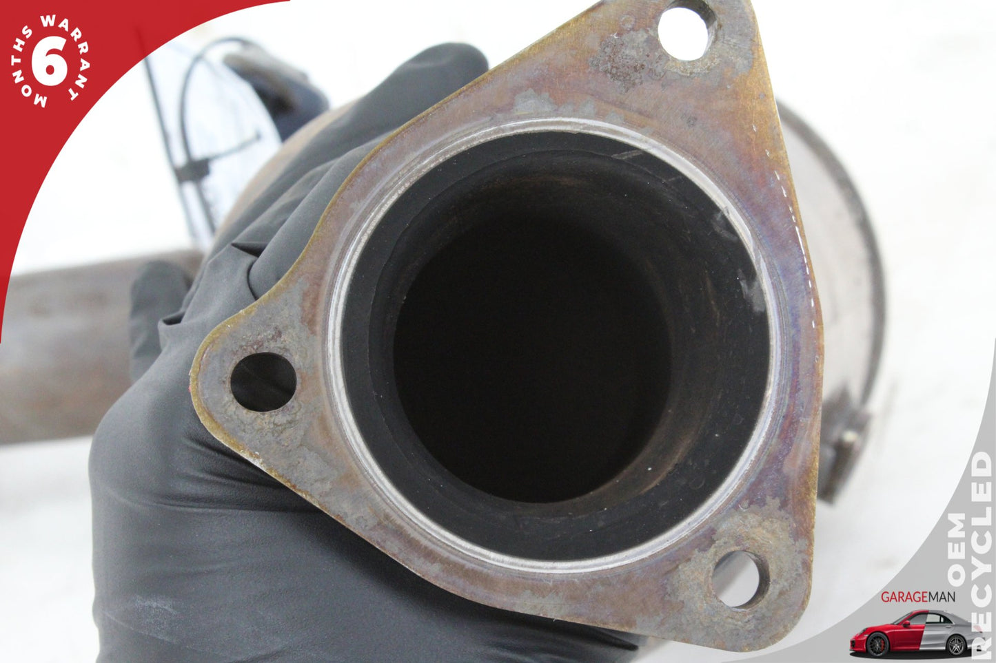 2012-2015 Audi A6 A7 A8 3.0L Left Driver Side Exhaust Downpipe 4G0131703AF OEM