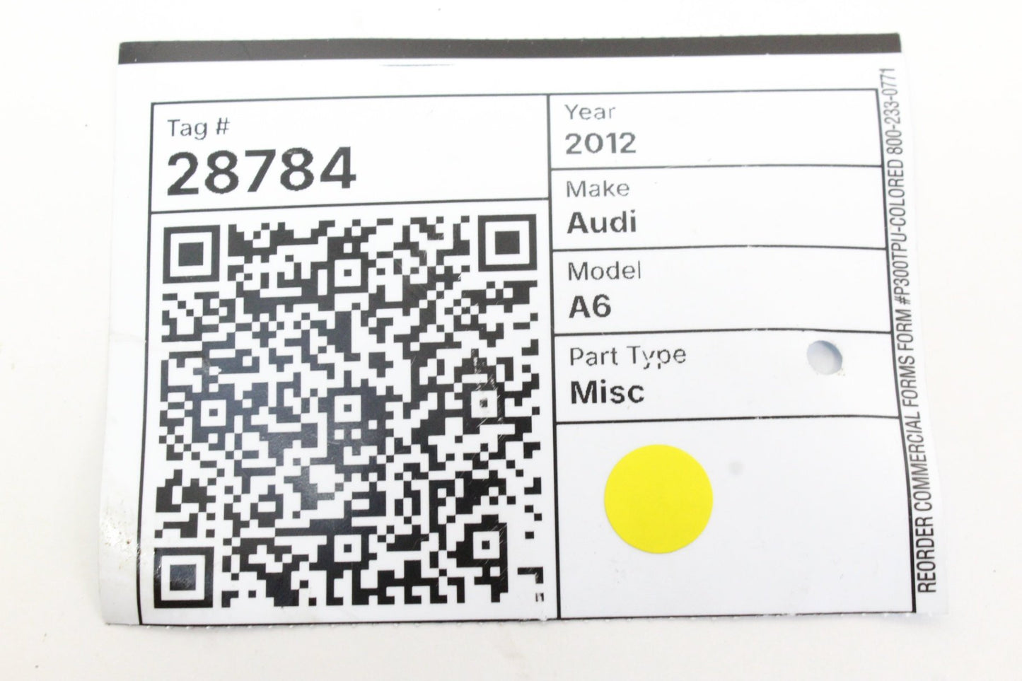 2012-2018 Audi A6 C7 Sedan Keyless Entry Smart Remote Key Fob 4H0959754 OEM