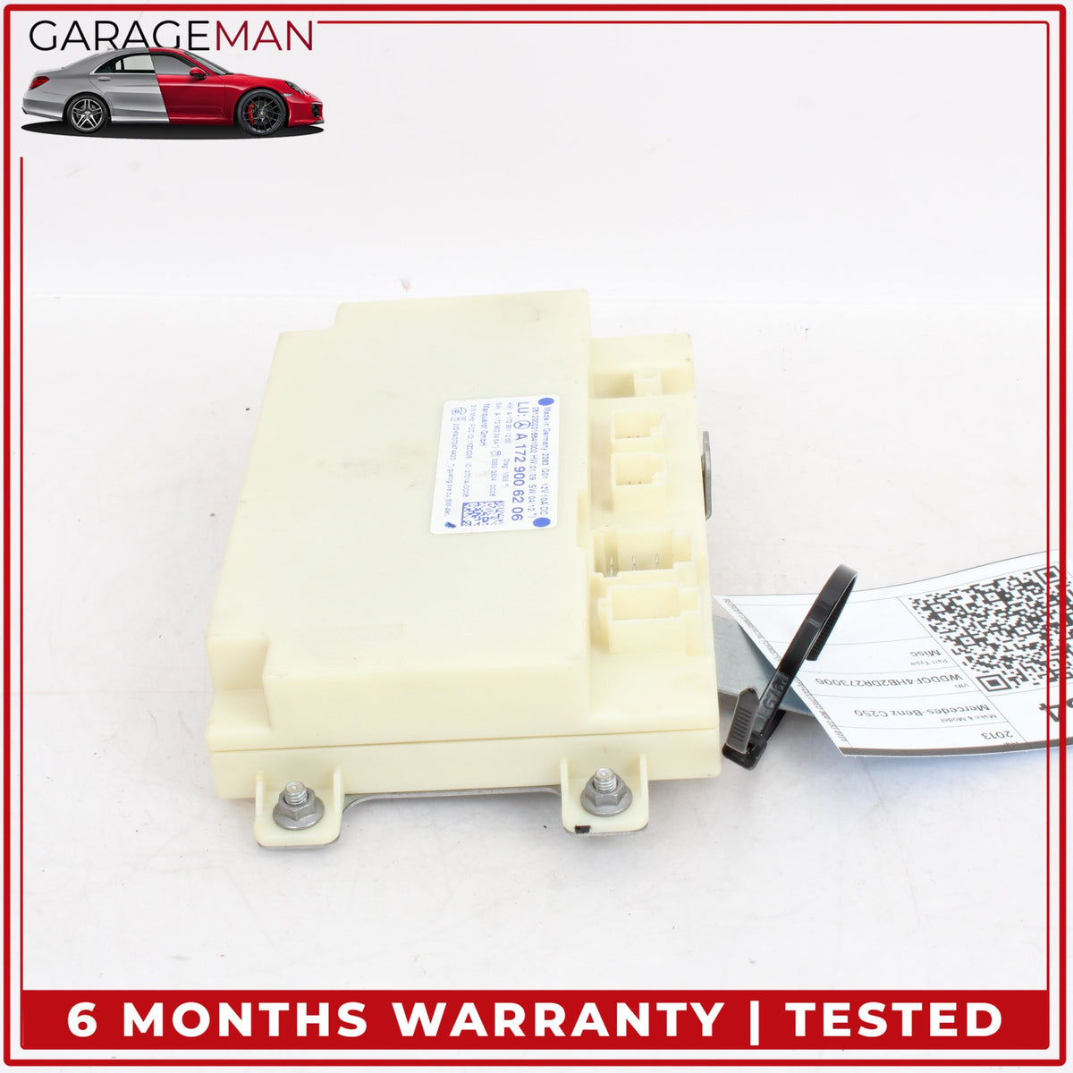 2010-2015 Mercedes W204 C250 Keyless Go Entry Control Module 1729006206 OEM