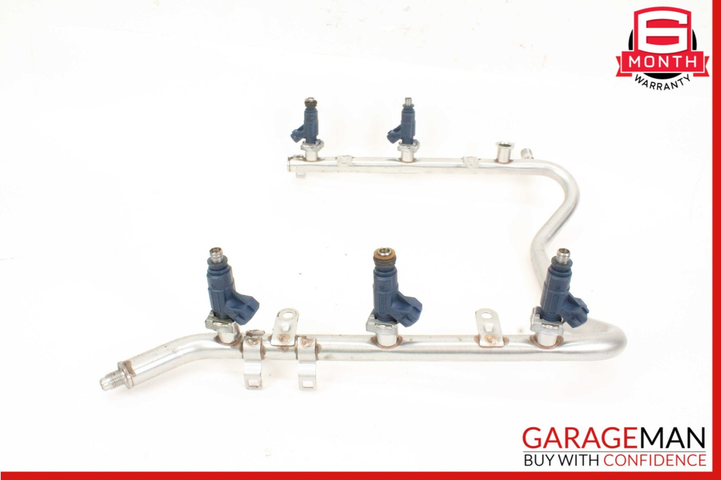 1998-2005 Mercedes-Benz ML320 W163 Fuel Rail w/ Injectors 1120700595