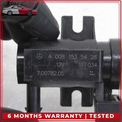 2011-2020 Mercedes W218 CLS63 SL63 AMG Pressure Transducer Vacuum Valve OEM
