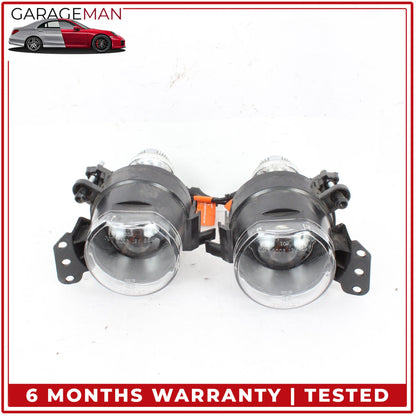 2004-2012 BMW 525i Front Left and Right Side Fog Light Lamp Set 6910791 6910792