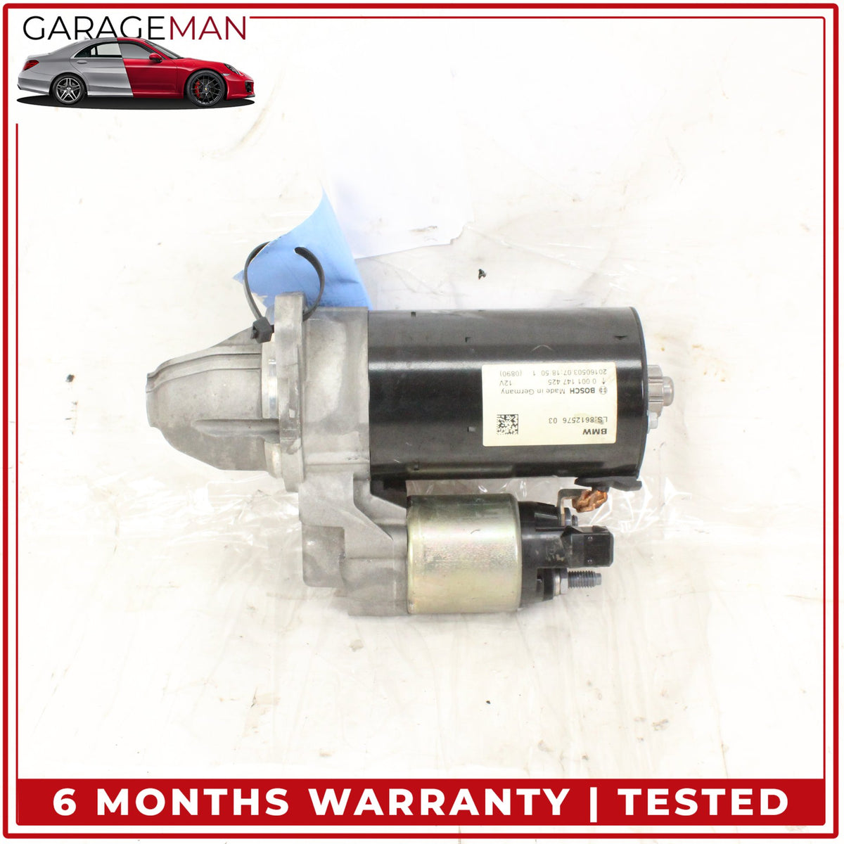2012-2018 BMW X3 328i 320i 2.0L Engine Starter Motor Denso 8612576 OEM