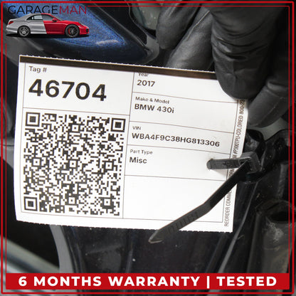 2015-2020 BMW 430i xDrive Gran Coupe Rear Left Driver Side Door Shell Blue OEM