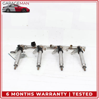 2011-2018 Mercedes X166 GL450 Fuel Injection Rail Line w/ Injectors Right Side