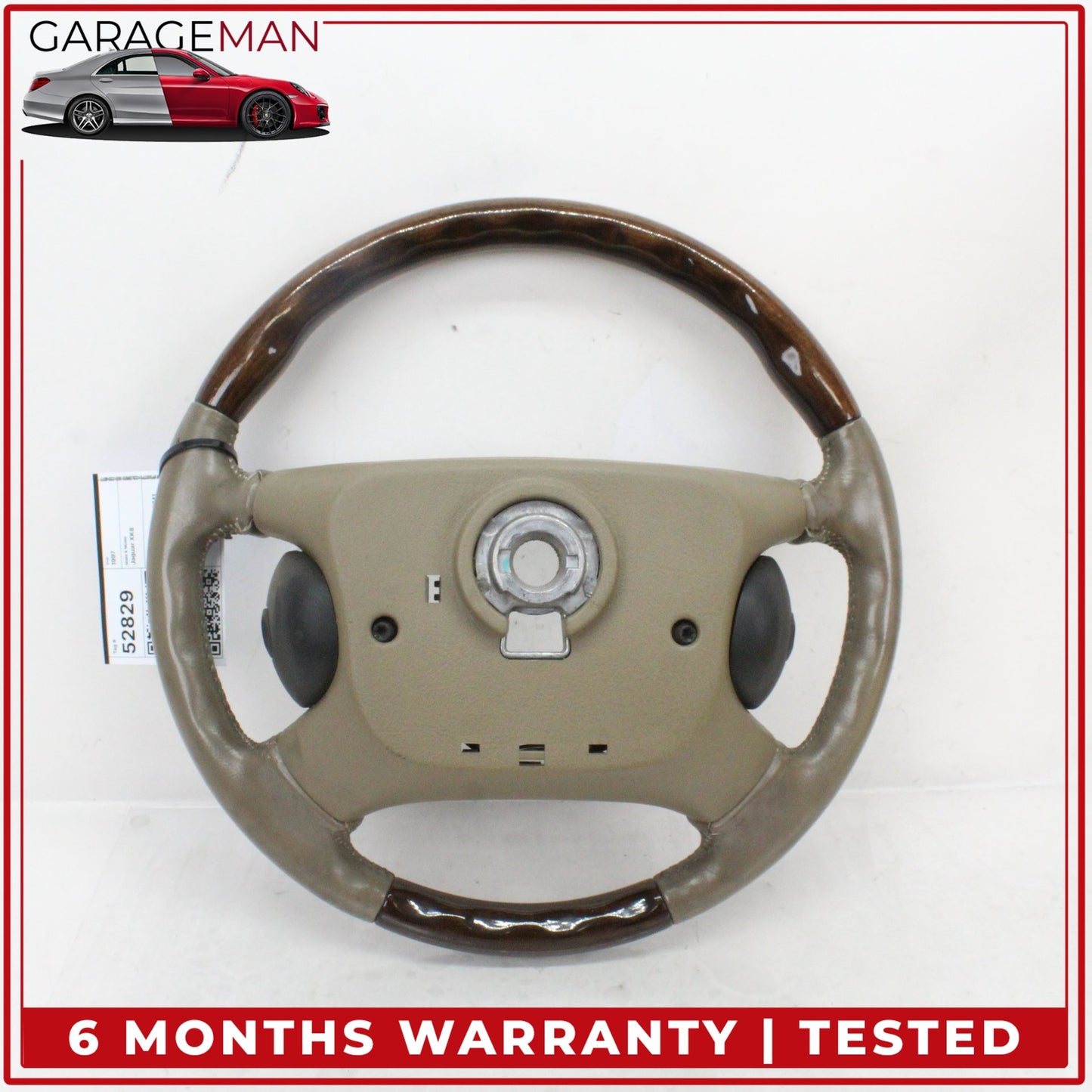 1997-2006 Jaguar XK8 XKR Center Console Dashboard Steering Wheel Wood Set OEM