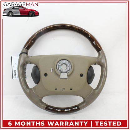 1997-2006 Jaguar XK8 XKR Center Console Dashboard Steering Wheel Wood Set OEM