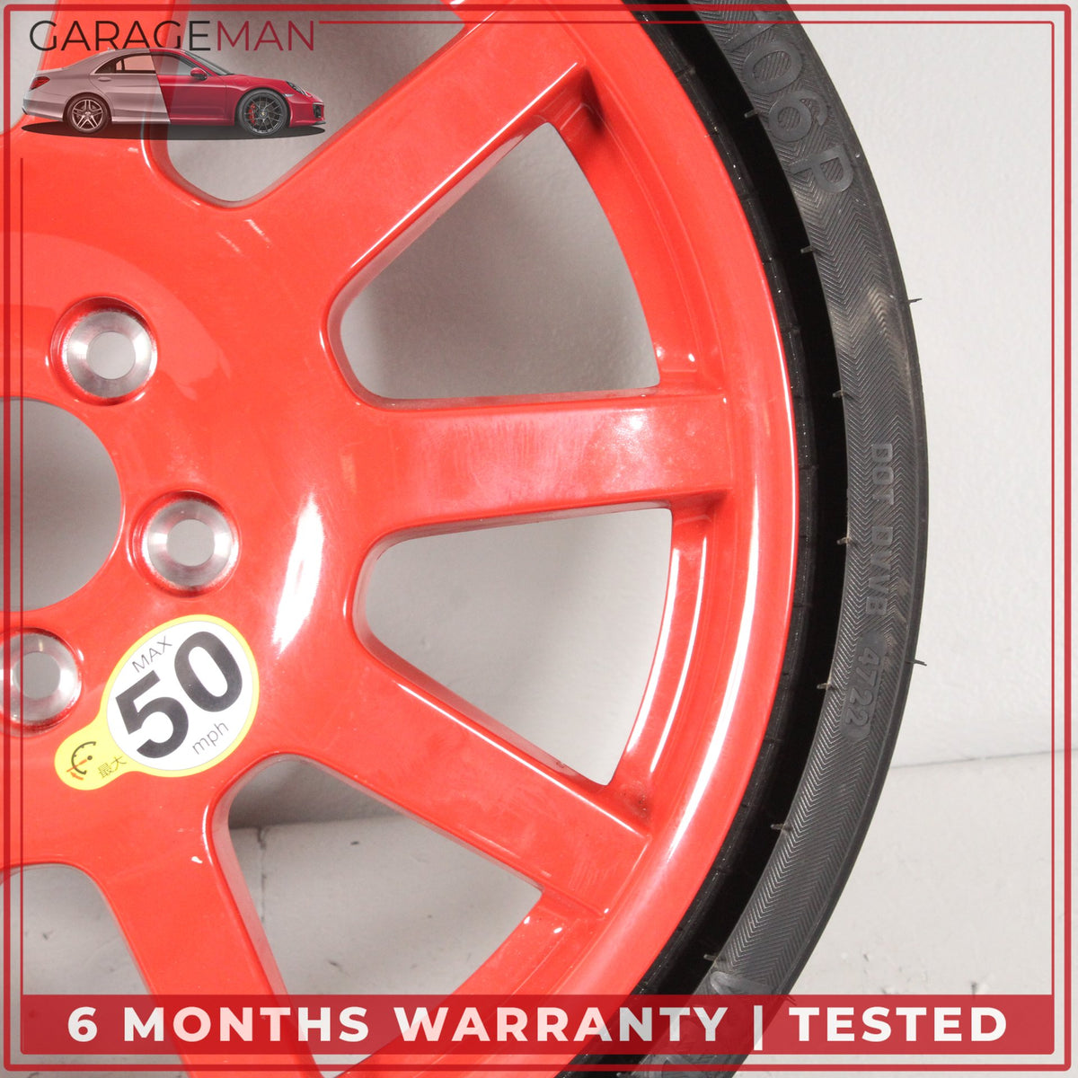 2015-2024 Porsche Macan 95B Emergency Spare Tire Wheel Donut Rim 95B601027C OEM