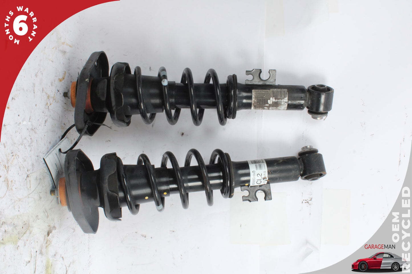2007-2015 Mini Cooper R56 Rear Left and Right Side Shock Strut Absorber Set OEM