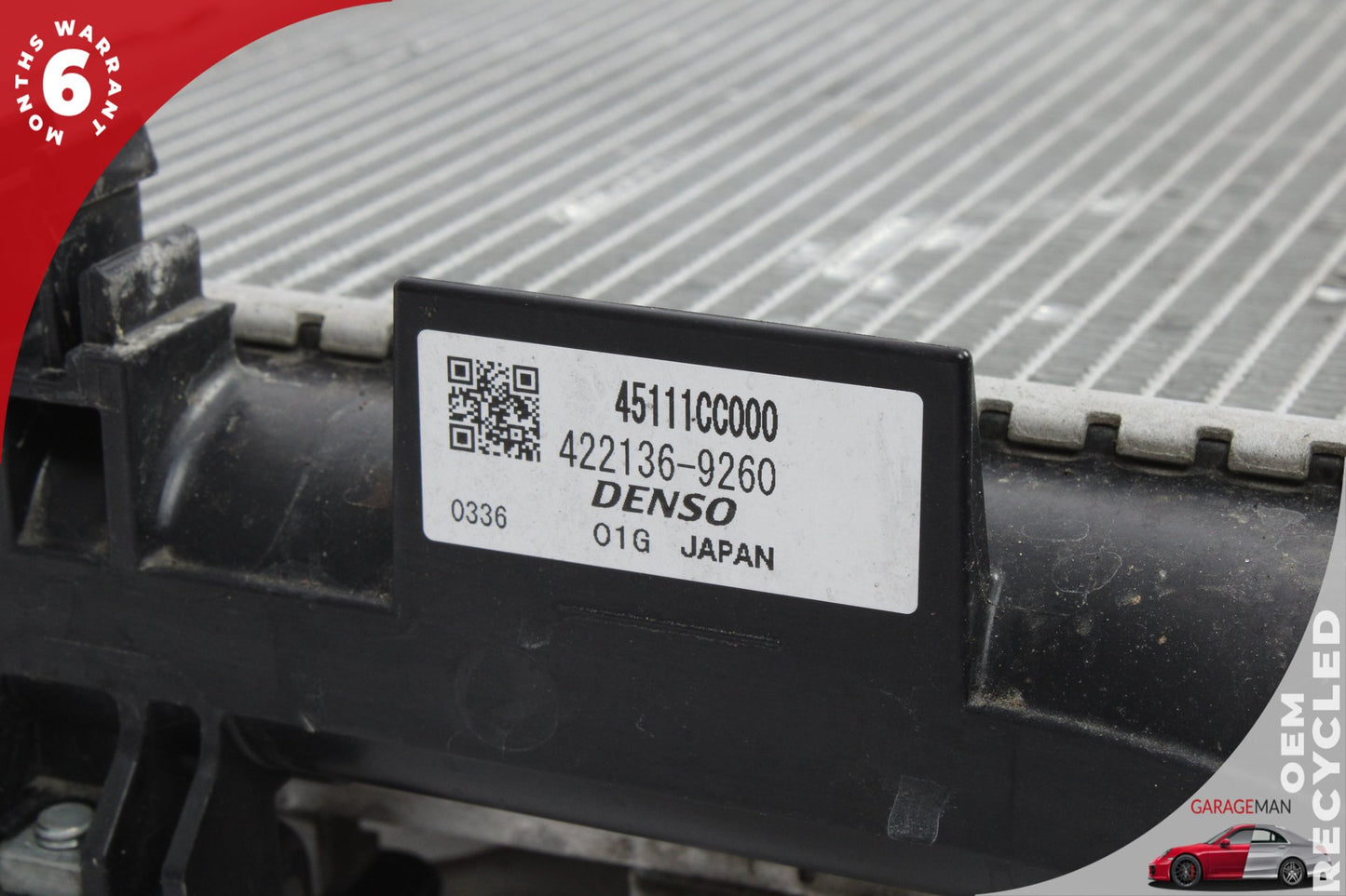 2022-2025 Subaru BRZ Toyota GR86 Cooling Radiator Denso 45111CC000 OEM