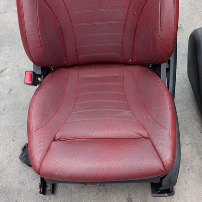 2015-2018 Mercedes W205 C300 Front & Rear Door Trim Panel w/ Seats Assembly OEM