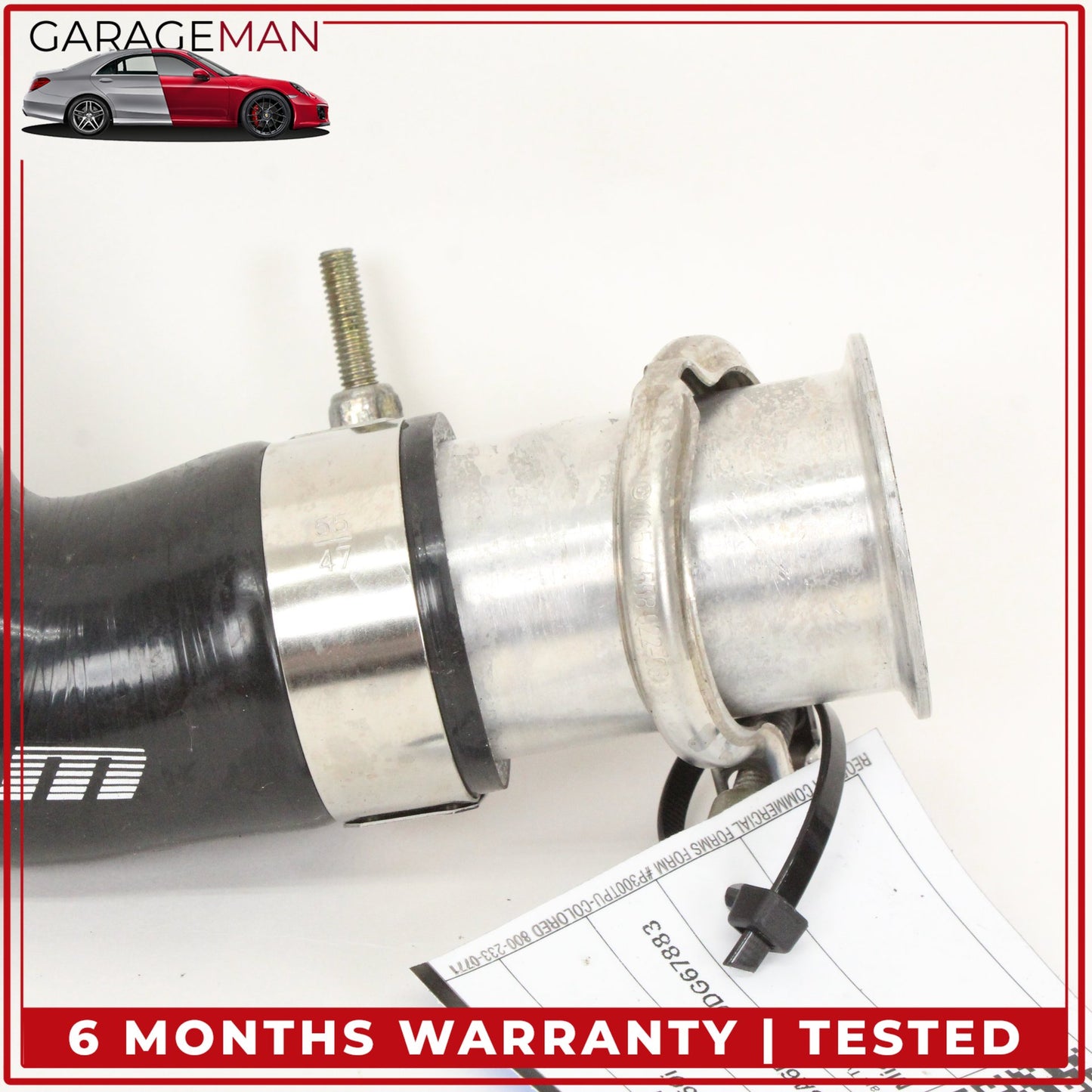 2012-2018 BMW 650i F06 AWD N63 4.4L ARM Turbo Inlet Charge Pipe