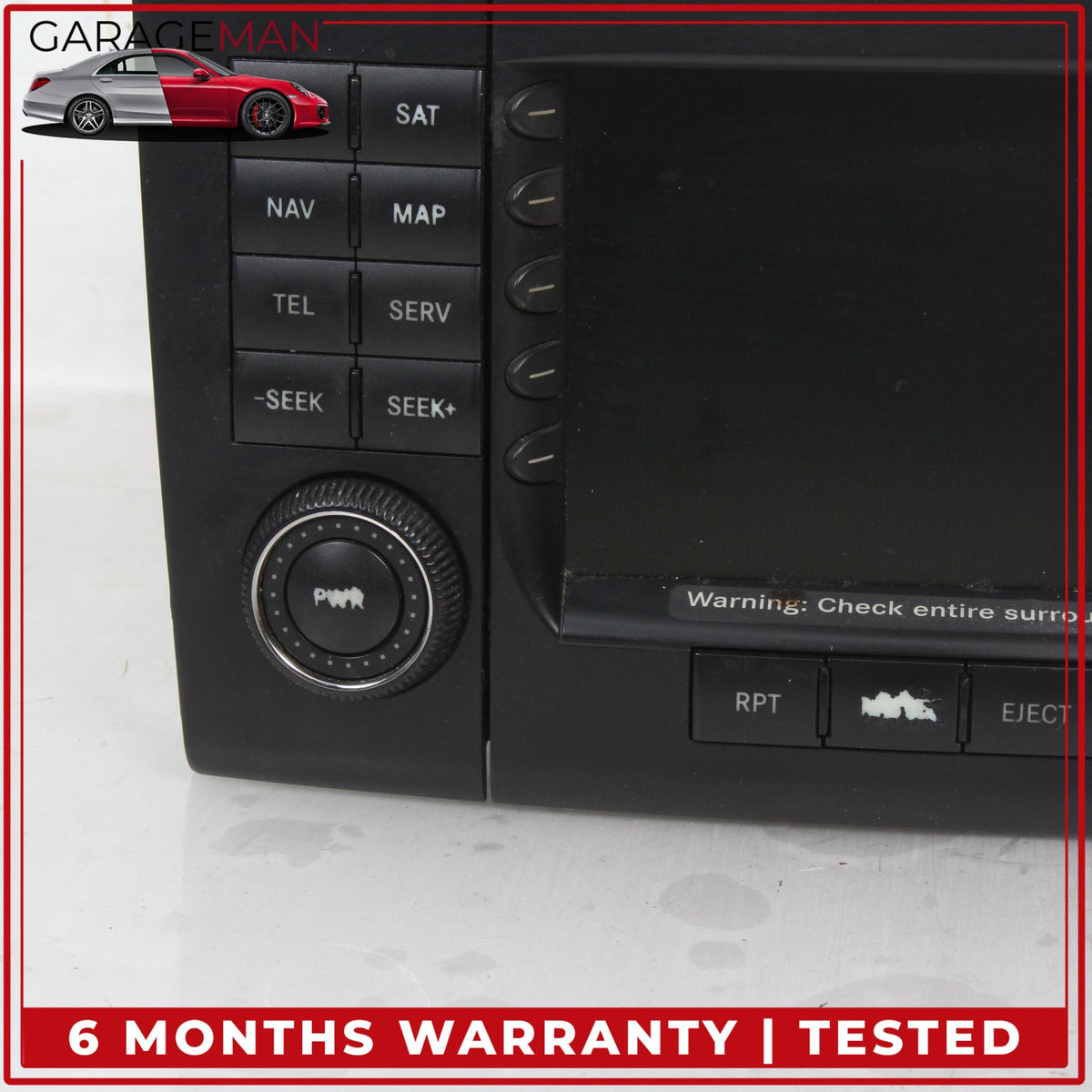 2006-2009 Mercedes W164 ML350 Command Head Unit Navigation Radio 1648703689 OEM