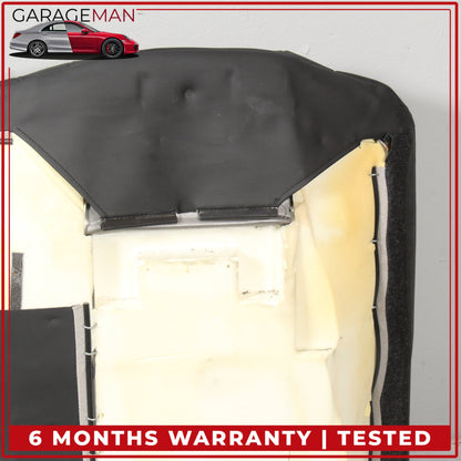 2013-2018 Maserati GranTurismo M145 Coupe Rear Top Upper Bench Seat Black OEM