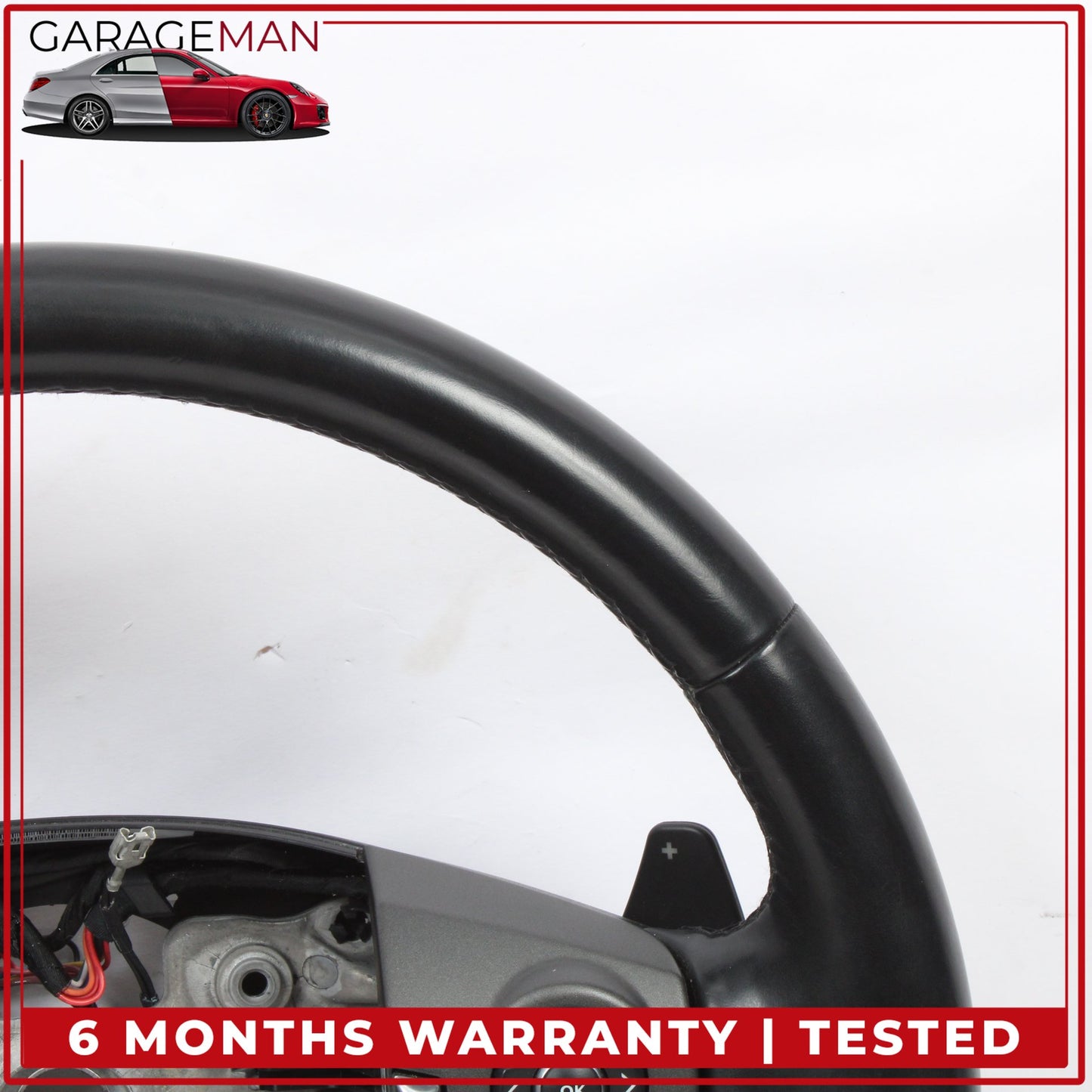 2014-2016 Land Rover LR4 L319 SUV Heated Steering Wheel w/ Paddle Shifters OEM