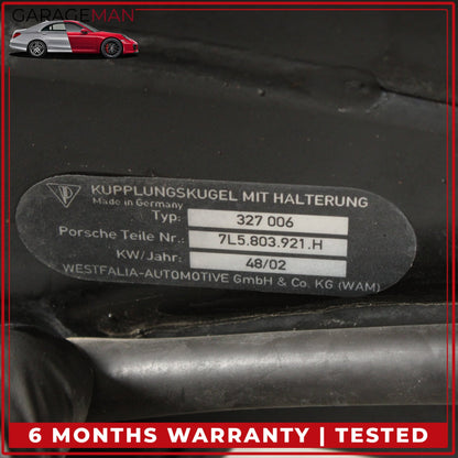 2003-2010 Porsche Cayenne 955/ Touareg Trailer Rear Tow Hitch Reinforcement Bar