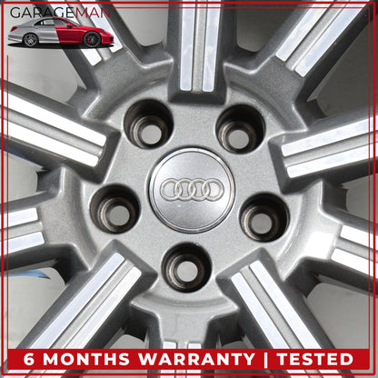 2017-2025 Audi Q7 SQ7 10 Spoke Wheel Rim w/ Tire 9JX20H2 ET33 4M0601025AD OEM