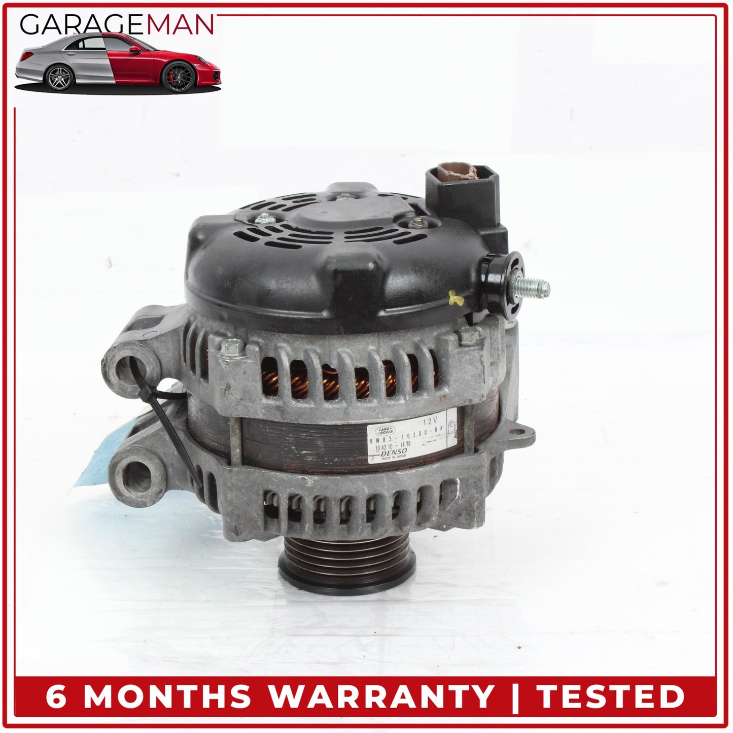 2010-2013 Land Rover Range Rover Sport LR4 Alternator Generator 8W8310300BA OEM