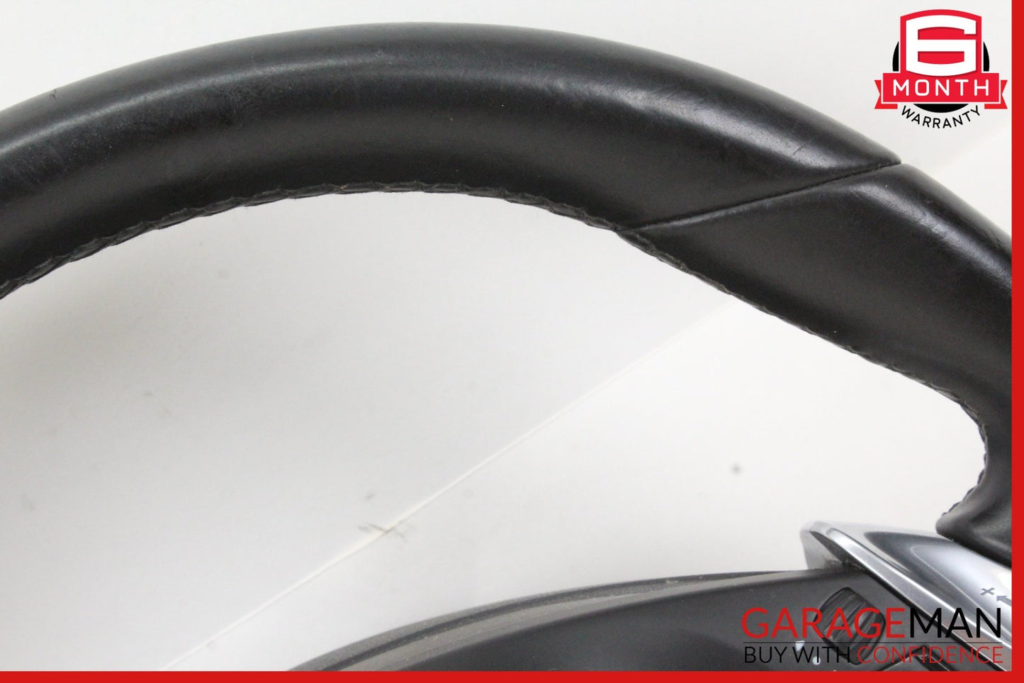2013-2016 Porsche Cayman 981 Front Left Steering Wheel Black 99134780341 OEM