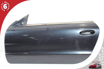 2003-2012 Mercedes R230 SL500 Front Left Side Door Shell Blue 2307200505 OEM