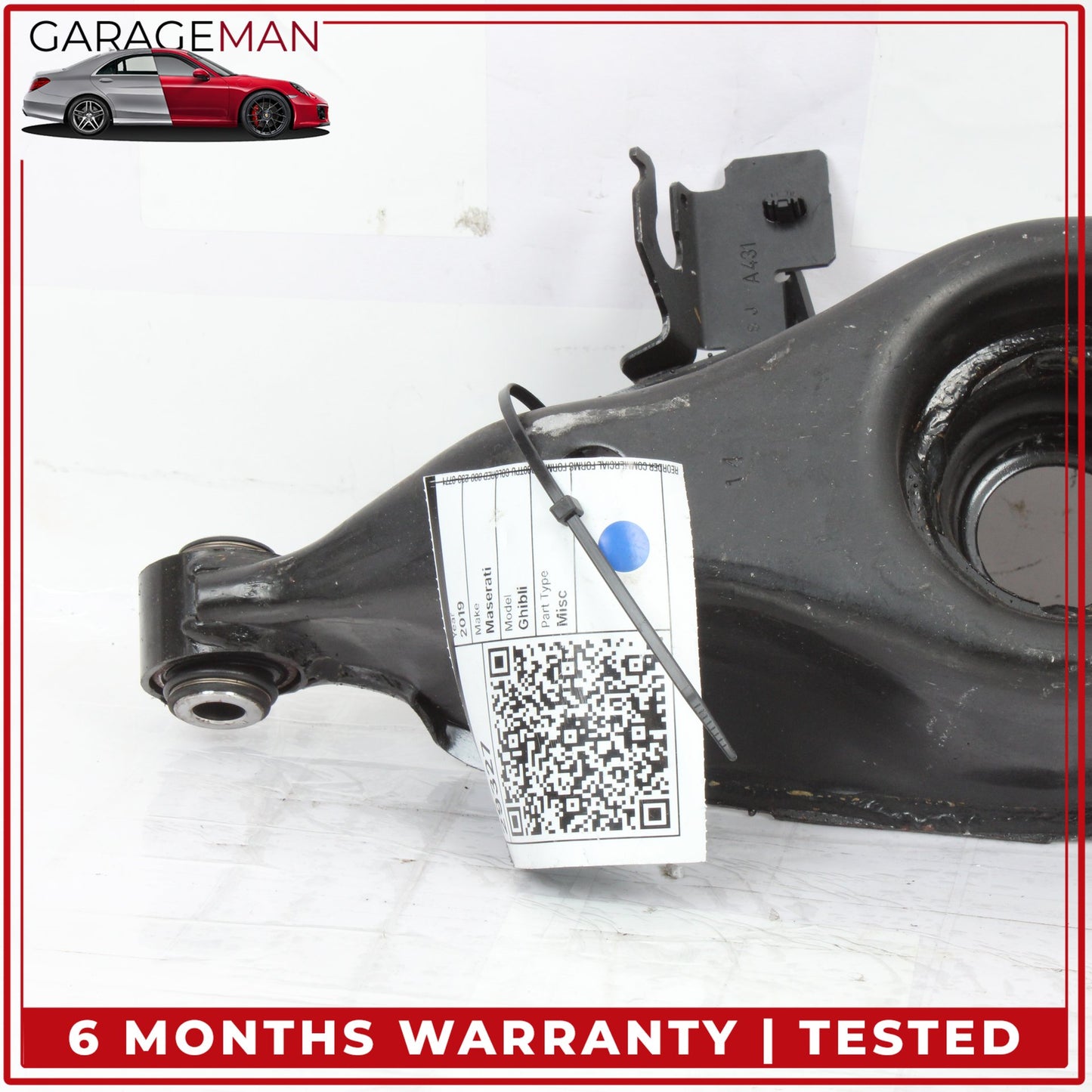 2014-2024 Maserati Ghibli III M157 2WD 3.0L Rear Left or Right Lower Spring Seat Control Arm OEM