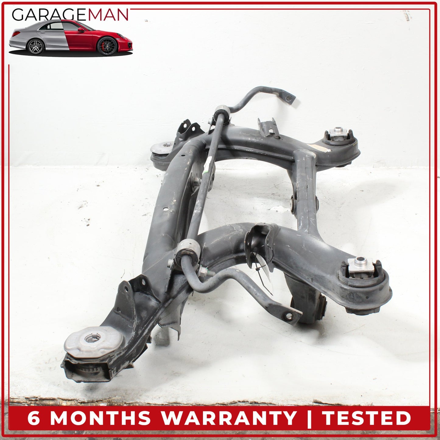 2015-2021 Mercedes W205 C300 Rear Sub Frame Subframe Crossmember w/ Sway Bar OEM