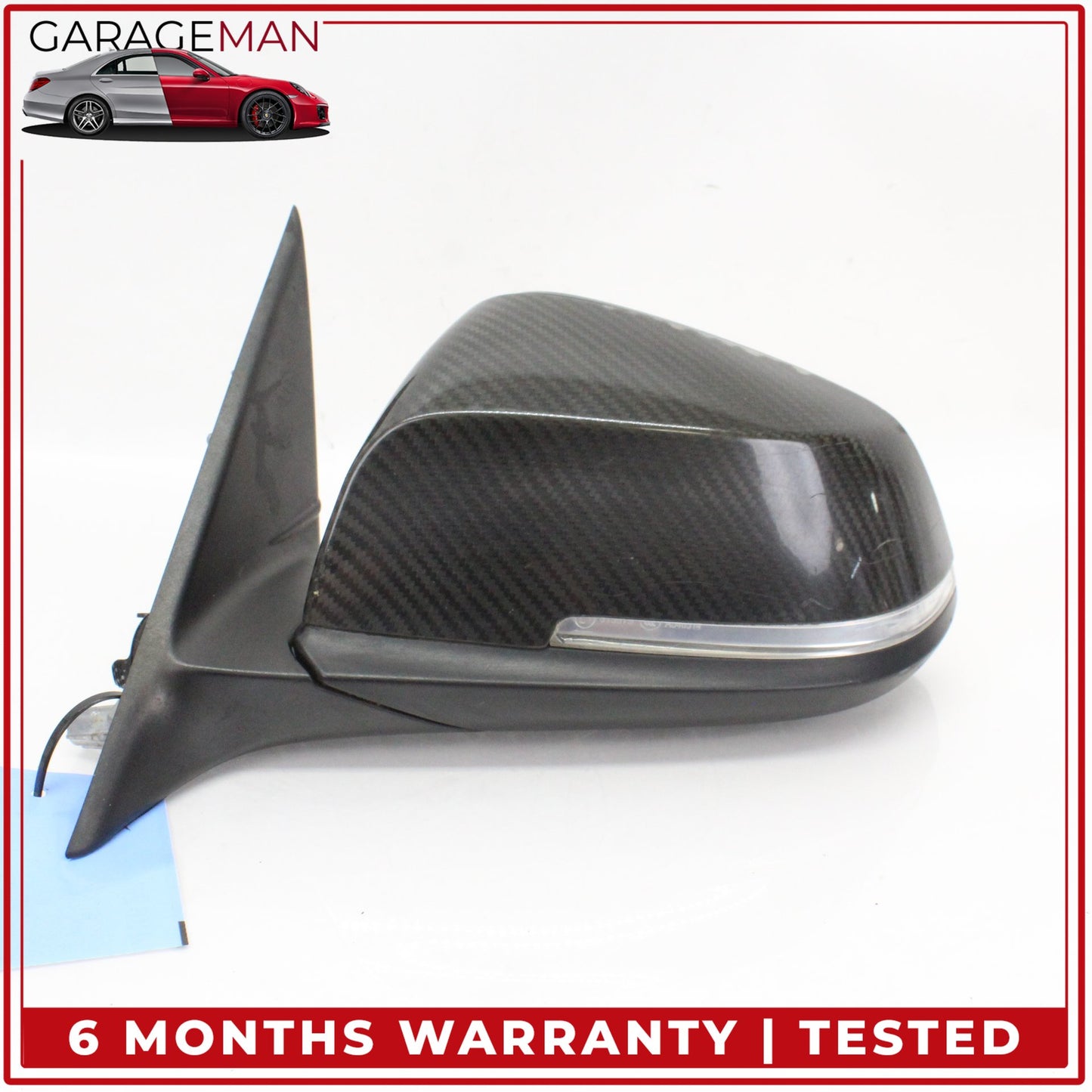 2012-2018 BMW 328d Sedan Front Left Door Rear View Mirror 51167345673 OEM