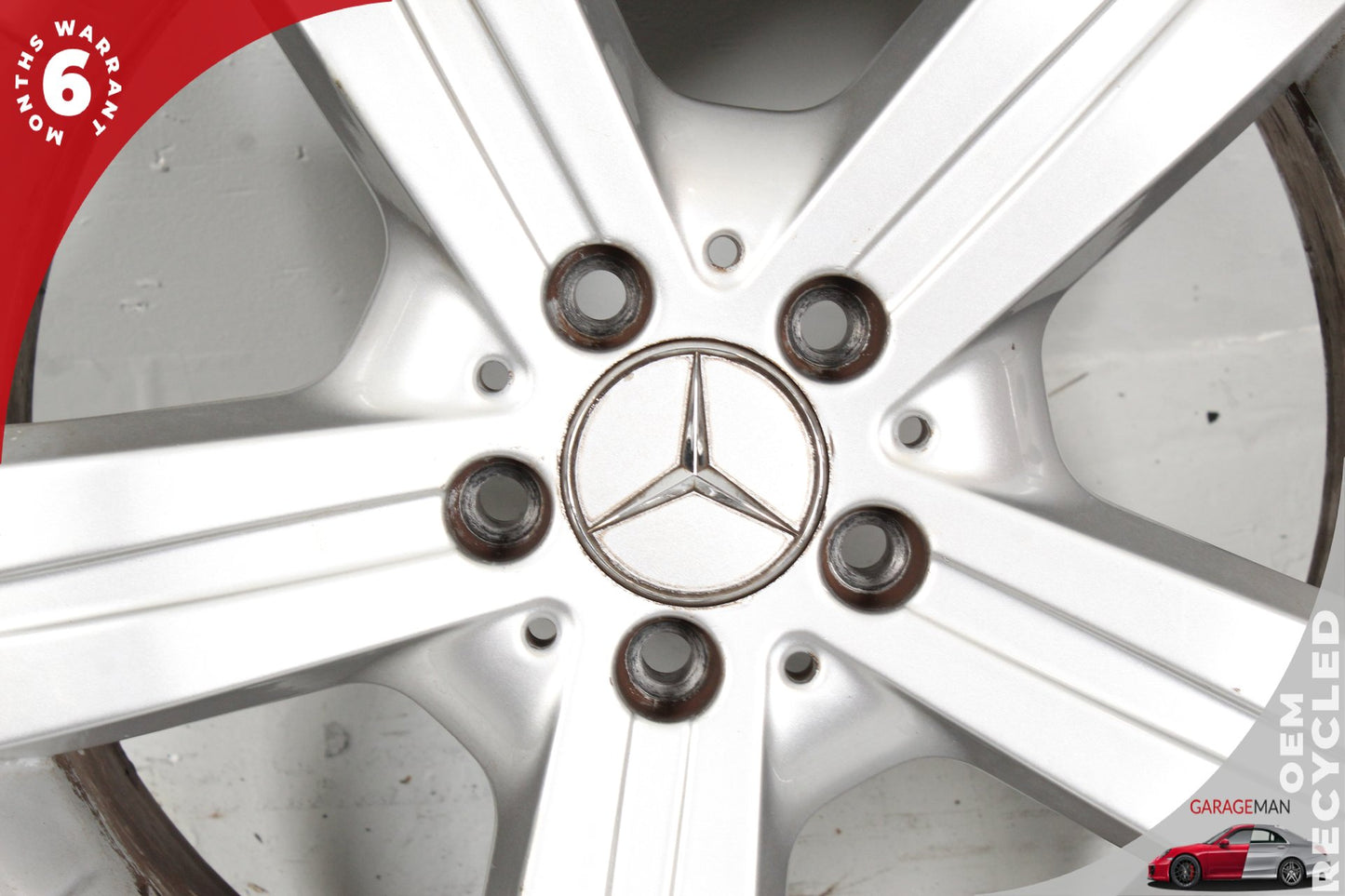 2007-2012 Mercedes X164 GL450 GL320 8 X 18" R18 Wheel Rim Silver 1644010602 OEM