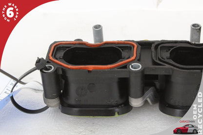 2011-2018 Audi Q7 Porsche Cayenne 958 Left Lower Intake Manifold w/ Bracket OEM