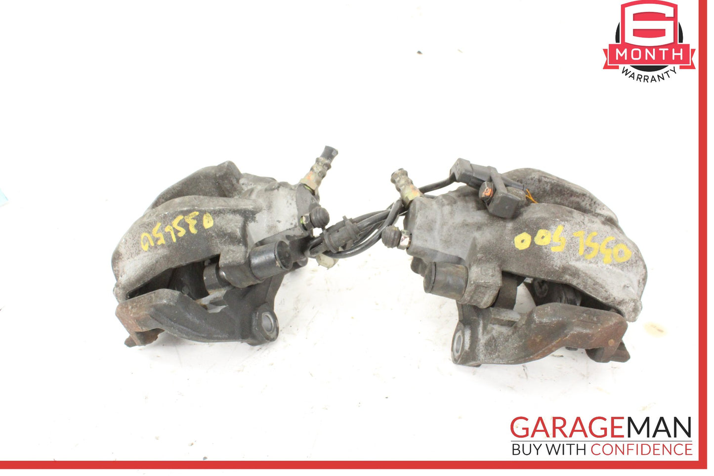 2003-2006 Mercedes R230 SL500 Rear Left & Right Side Brake Calipers Set OEM