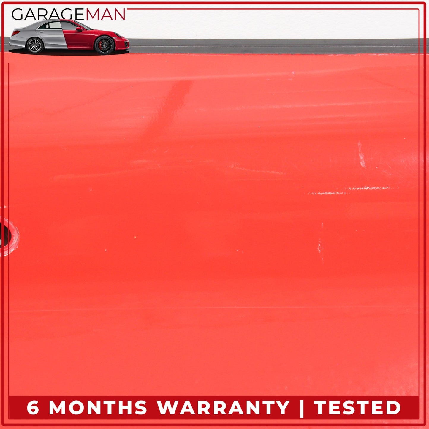 1997-2005 Porsche 911 996 Front Right Side Door Shell Red 99653101204 OEM