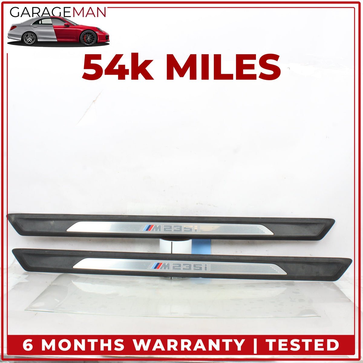 2014-2021 BMW M235i F22 M-Sport Door Step Sill Left and Right Set 8055499 OEM