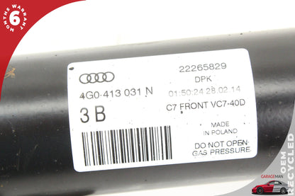 2012-2018 Audi A6 C7 Front Left or Right Strut Shock Absorber 4G0413031D OEM