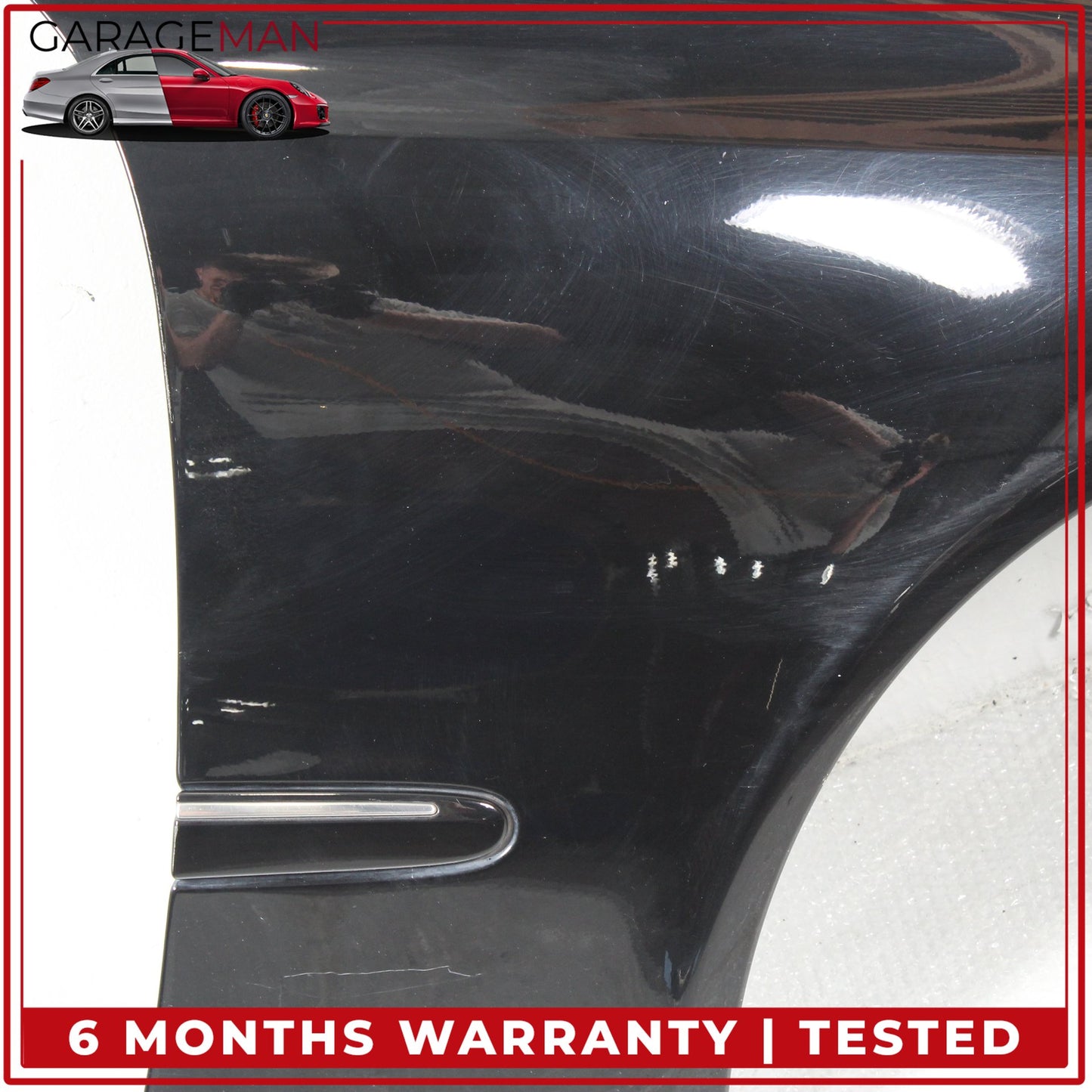 2003-2009 Mercedes W211 E350 E320 Front Right Side Fender Wing Panel Black OEM