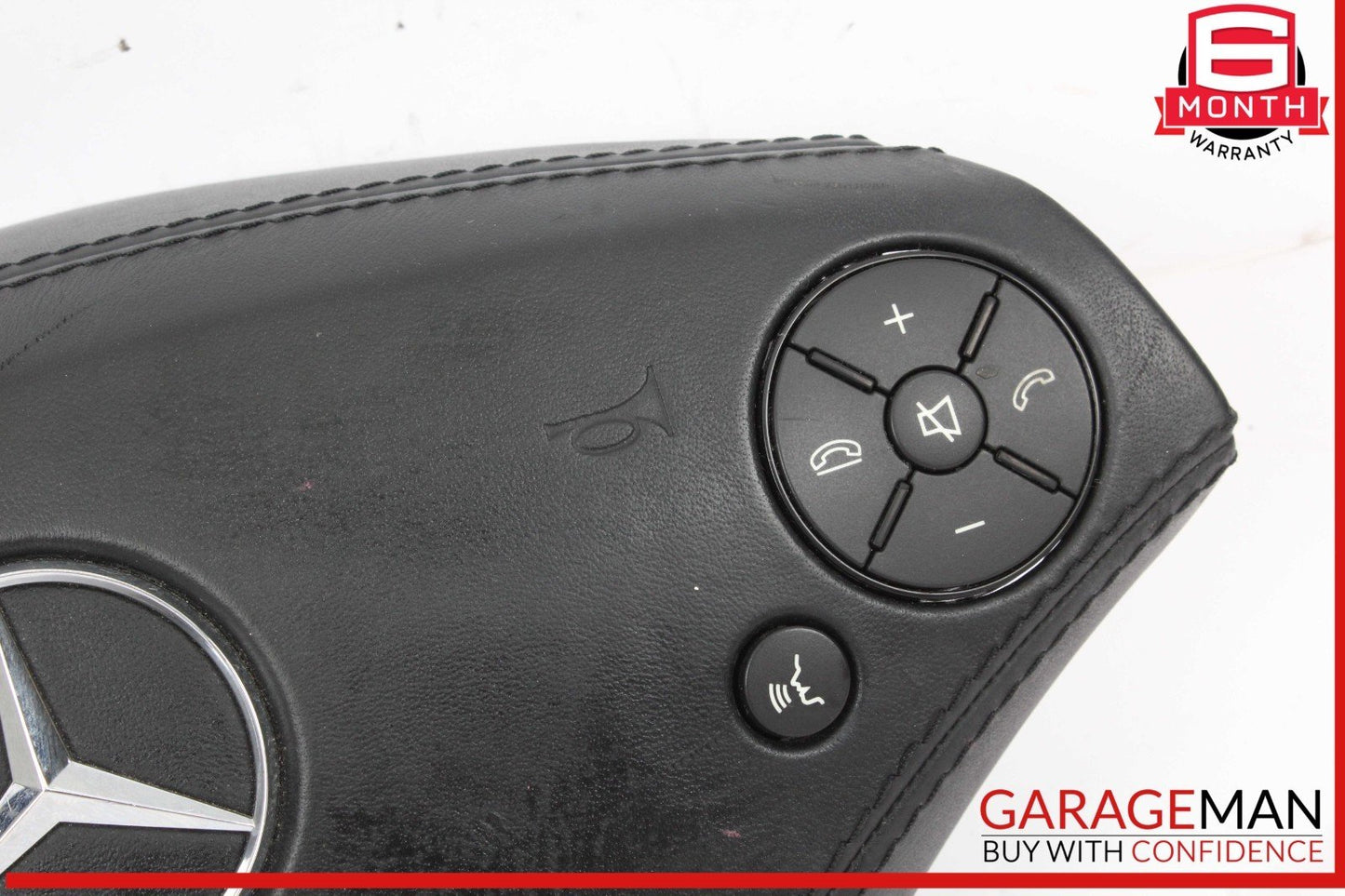 07-10 Mercedes W221 S550 CL550 Steering Wheel Airbag Air Bag Assembly Black OEM