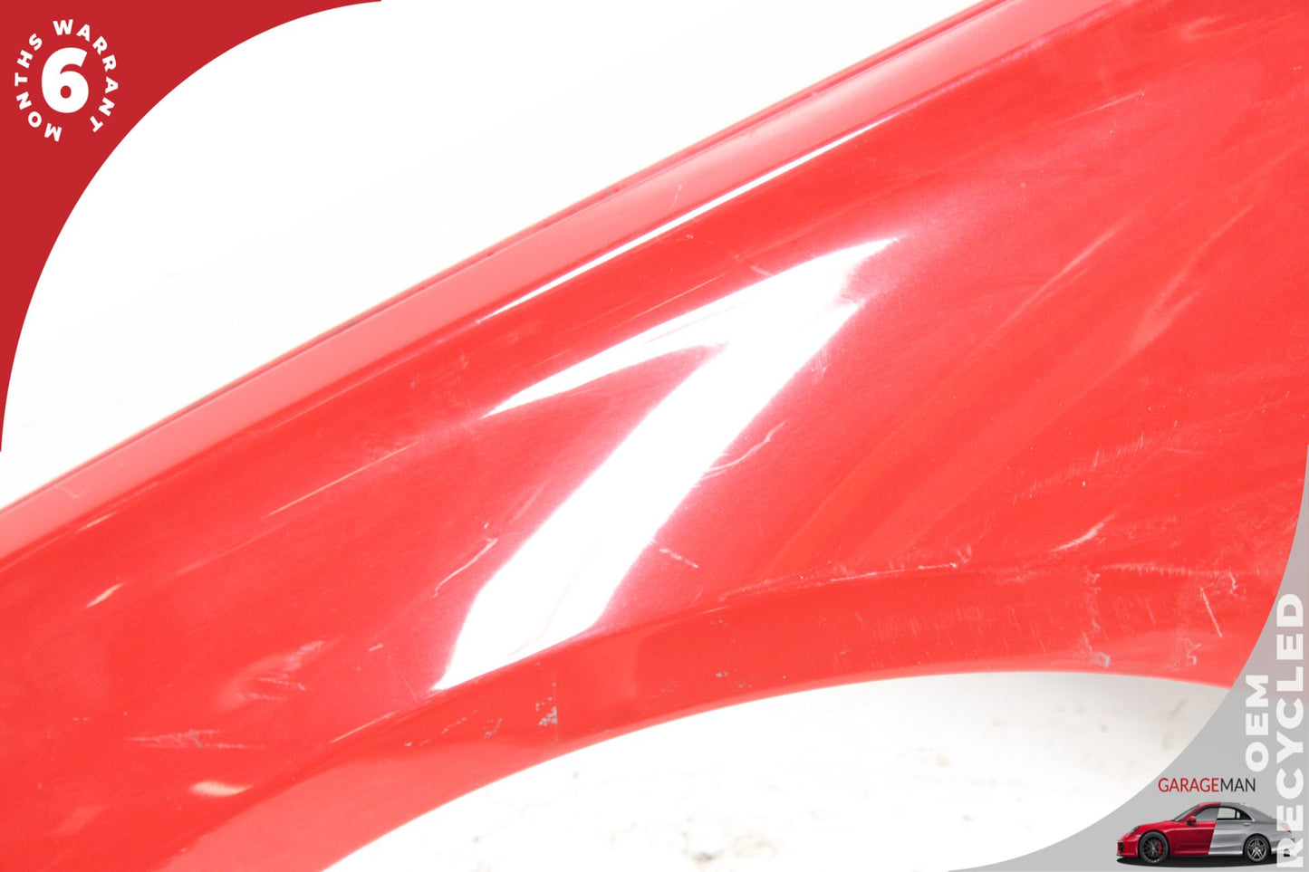 2012-2018 BMW 320i F30 Front Left Driver Side Fender Wing Panel Red 9621597 OEM