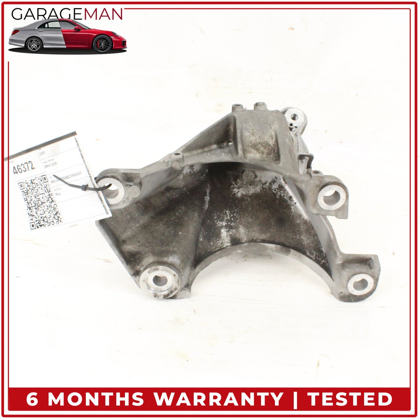 2011-2016 BMW 528i F10 Right Engine Mount w/ Bracket 6786528