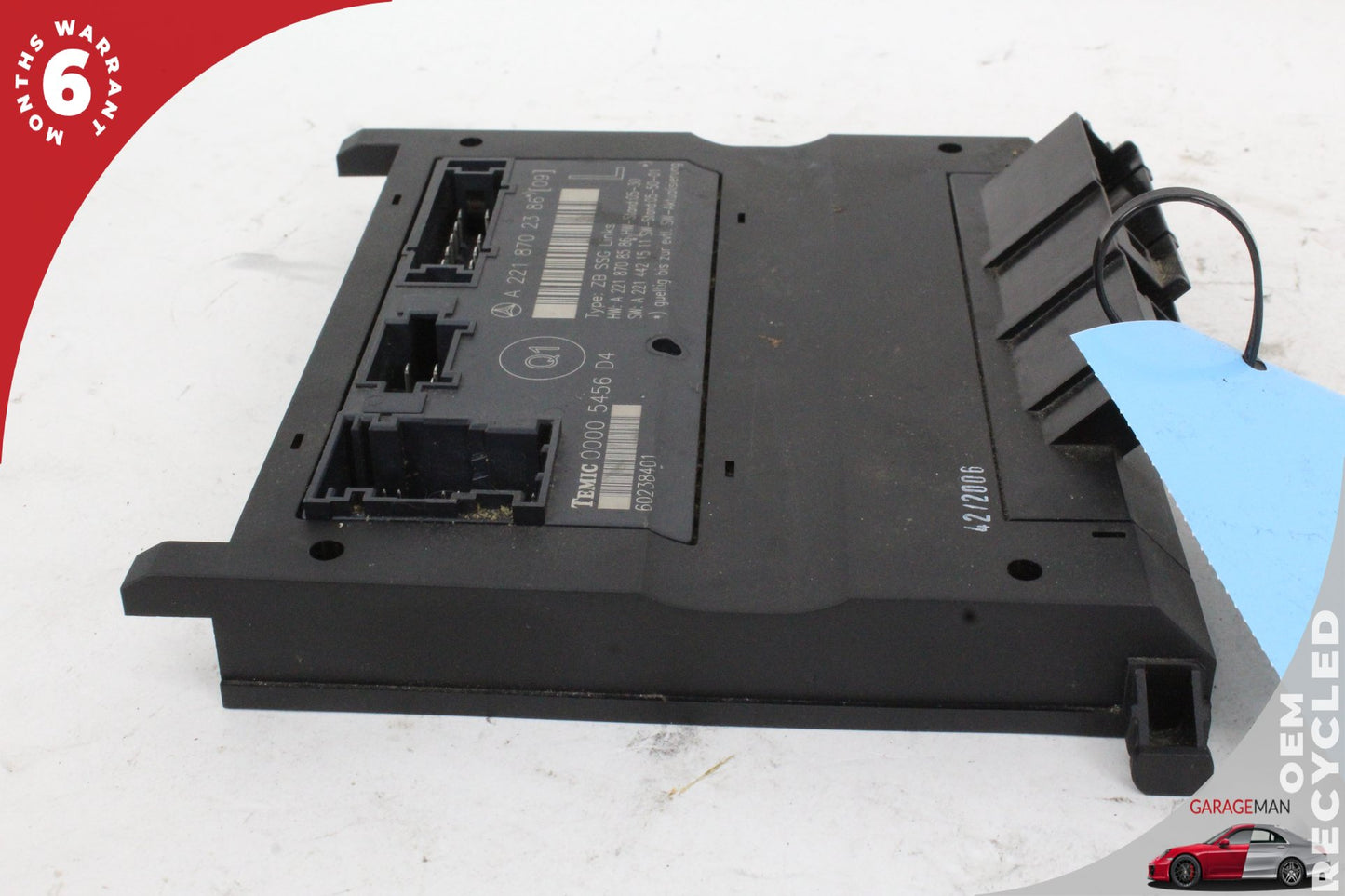 2007-2013 Mercedes W221 S550 Front Left Seat Control Module Unit 2218702386 OEM