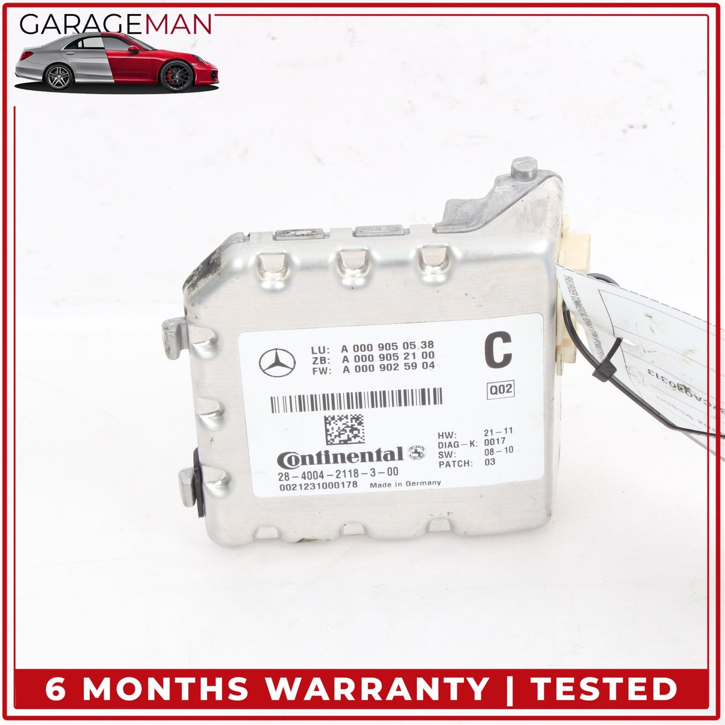 2007-2019 Mercedes W216 CL550 Windshield Night Vision Camera 0009050538 OEM