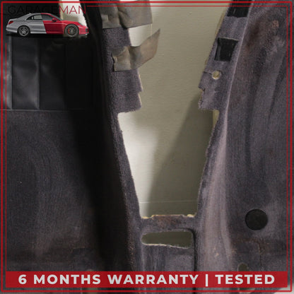 1999-2004 Porsche 911 Carrera 996 Front Floor Carpet Trim Black 99655101102 OEM