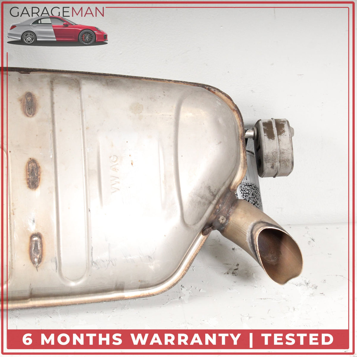 2019-2025 Audi Q3 Quattro F3 Rear Exhaust Muffler 5QF253611F OEM