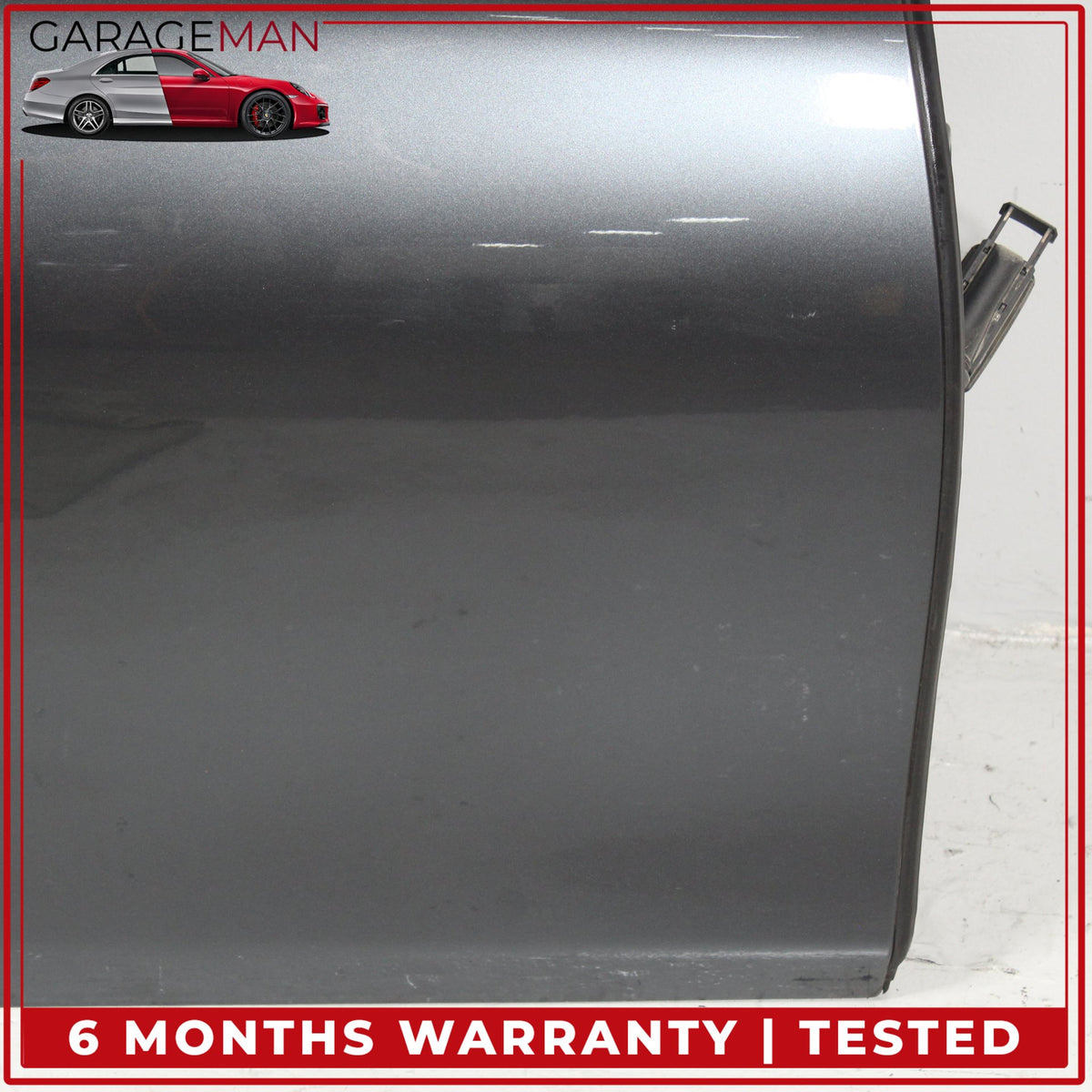 2015-2020 BMW 430i Gran Coupe Sedan Rear Right Side Door Shell Gray Metallic OEM