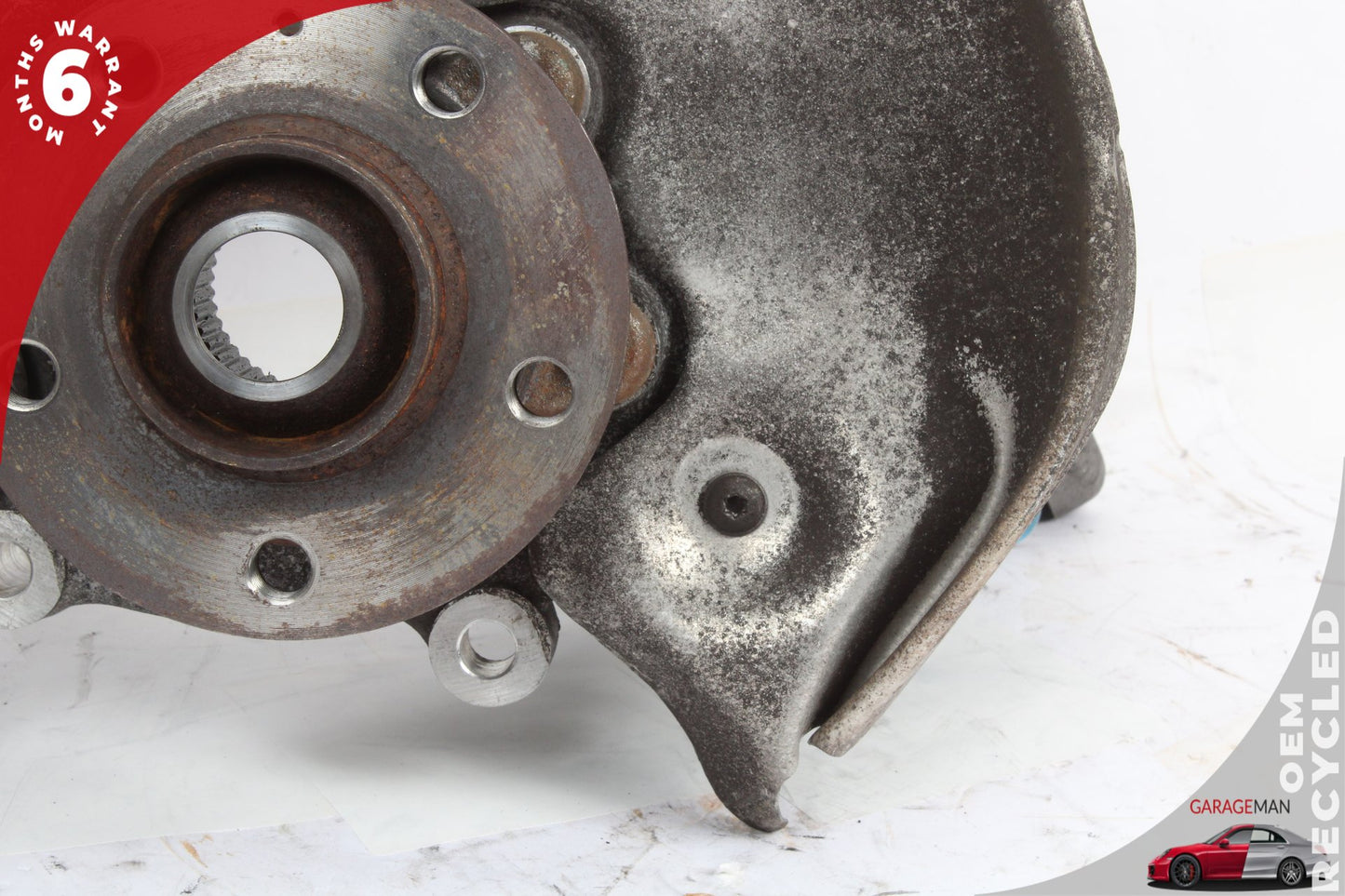 2009-2018 Audi A6 A7 AWD Rear Left Spindle Knuckle Wheel Hub 8K0505435AB OEM