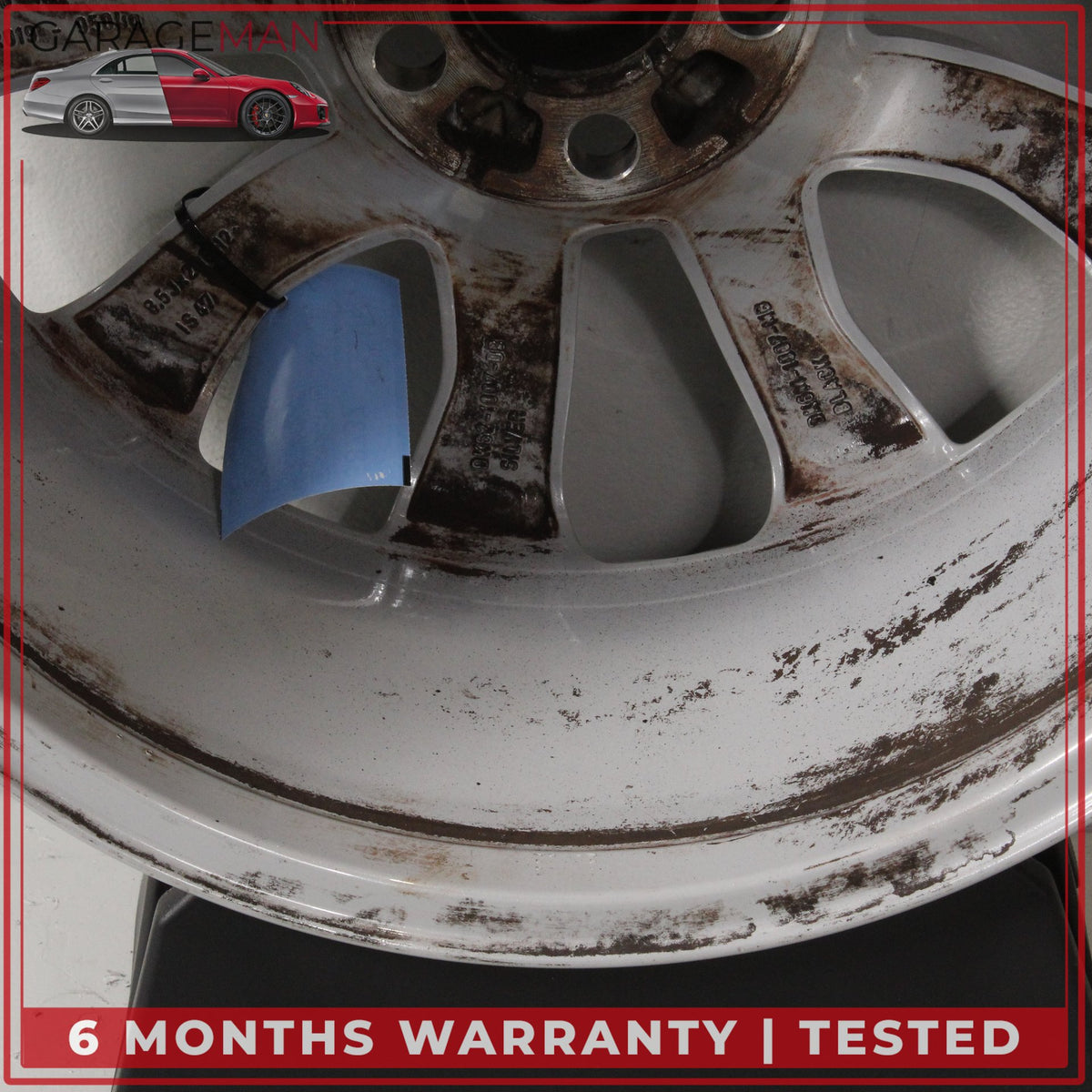 2014-2022 LR Range Rover Sport L494 8.5 x 20 20" Wheel Rim Silver DK621007DB OEM