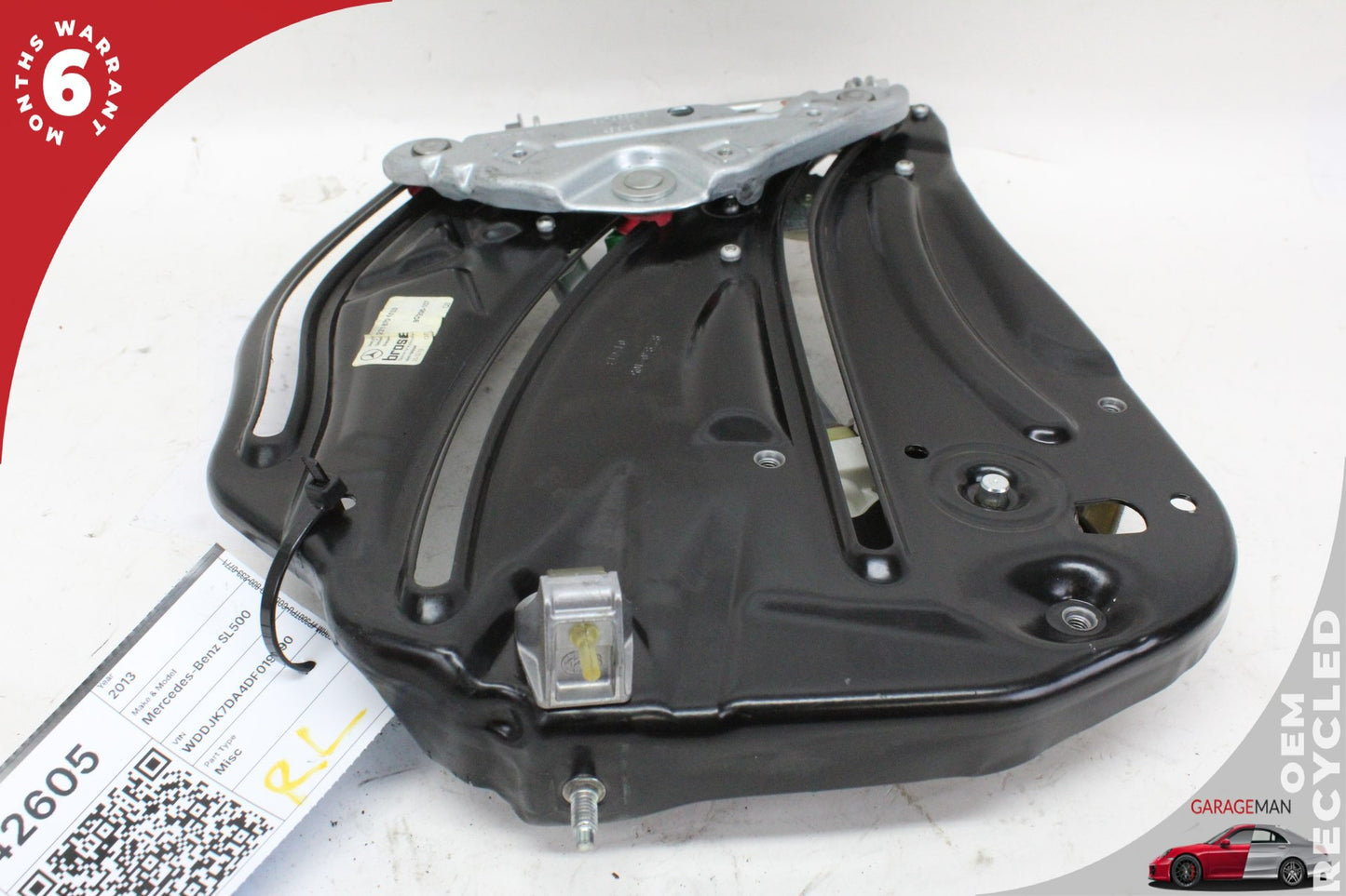 2013-2020 Mercedes R231 SL550 Rear Left Side Quarter Window Regulator Motor OEM