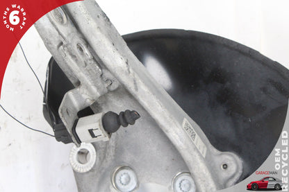 2009-2018 Audi A6 C7 AWD Front Left Spindle Knuckle Wheel Hub 4G0407241C OEM