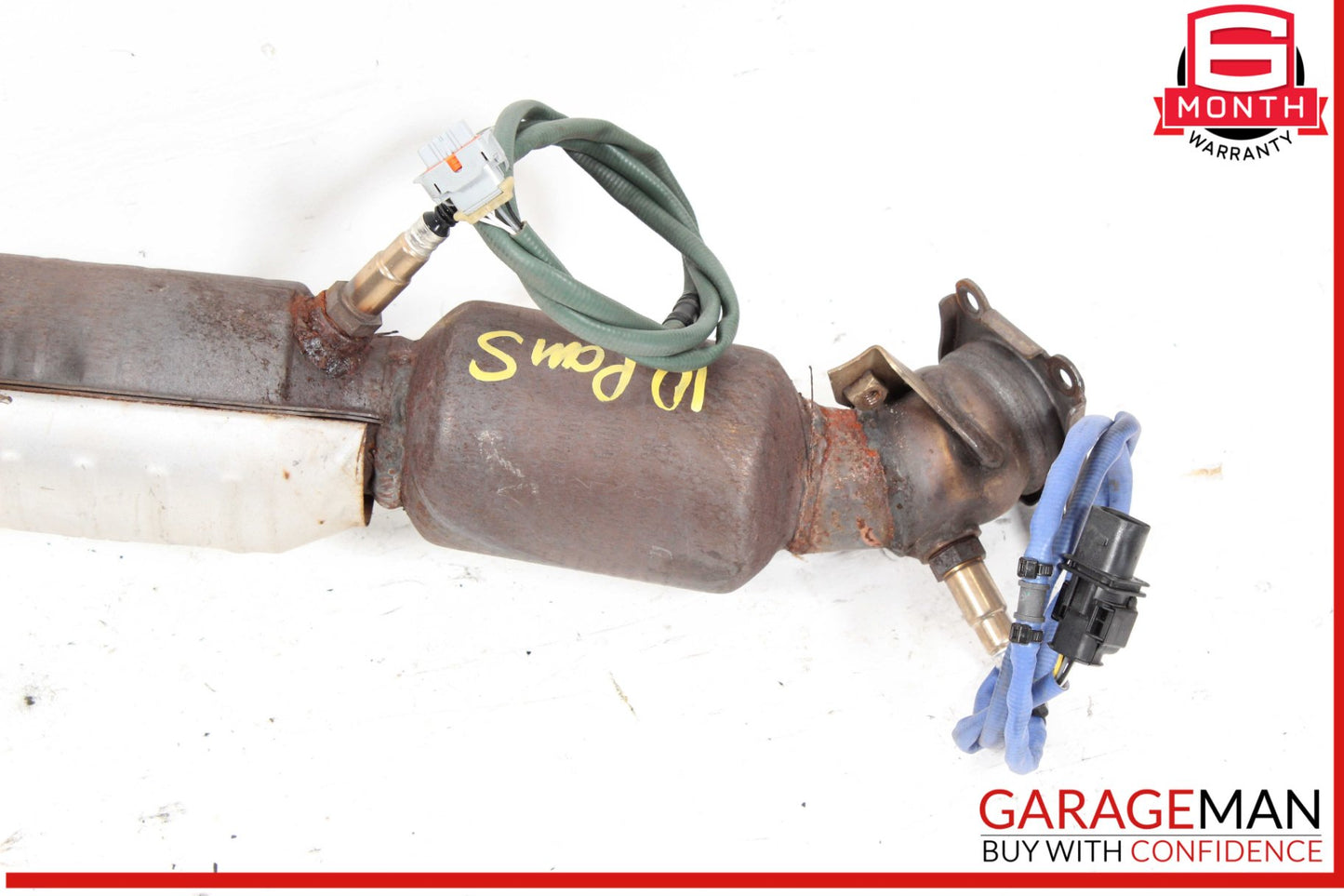 2010-2013 Porsche Panamera 970 Exhaust Manifold Downpipe Tube 97011334903