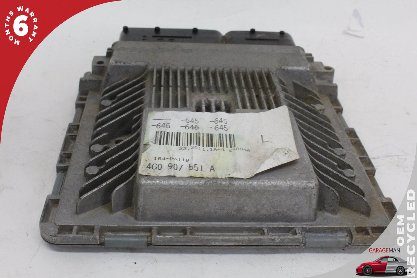 2012-2015 Audi A7 A6 3.0L Engine Computer Control Module Unit ECU 4G0907551A OEM